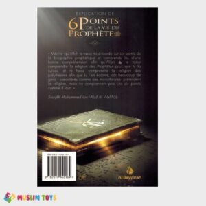 livre explication de 6 points de la vie du prophète