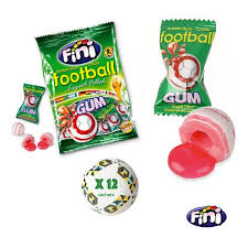 200 Bonbons - Panna Fragola - Bubble Gum - Fini - Halal sachet