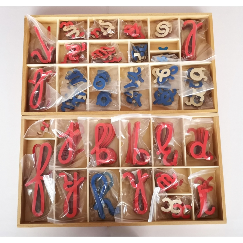 Alphabet mobile Montessori pour apprendre les lettres